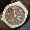 АВТОМАТИЧЕСКИЕ ВИНТАЖНЫЕ ЧАСЫ SEIKO 5 6309A ЯПОНИЯ МУЖСКИЕ ЧАСЫ С КОРИЧНЕВЫМ ЦИФЕРБЛАТОМ a500833-5 R154-a500833