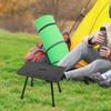 Camping Stool Small Foldable Chair Foot Rest Compact Mini Folding Fishing for Garden