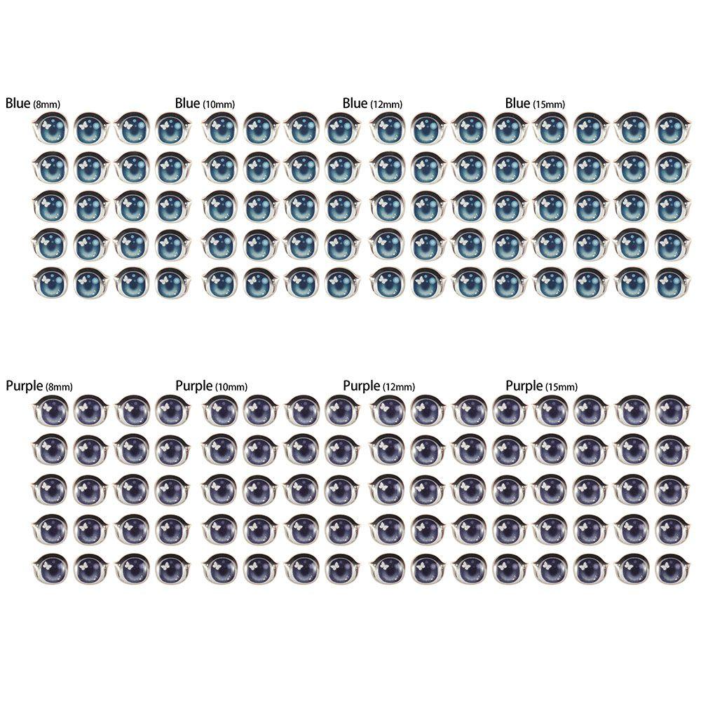 Аксессуары аниме фигурка куклы милые наклейки лицо орган Пастер мультфильм глаза наклейки глиняные наклейки