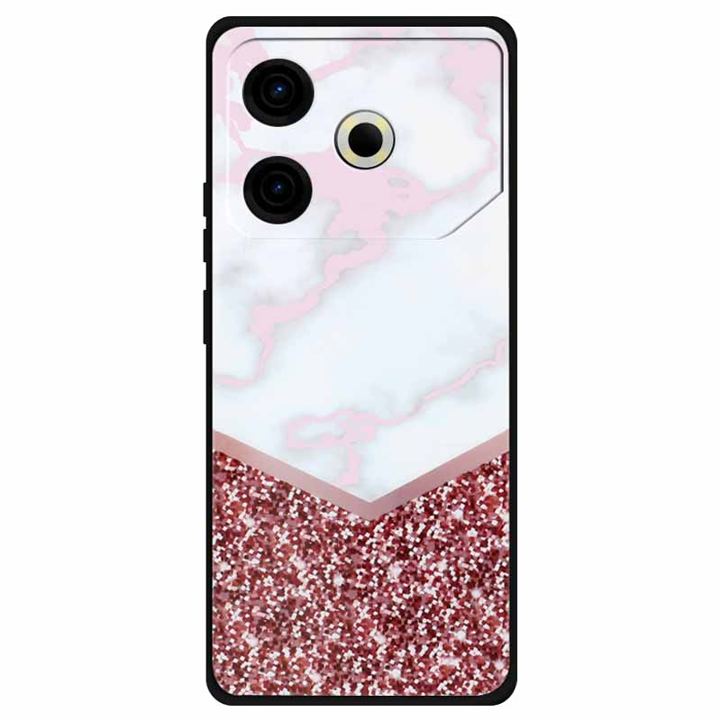 Чехол для Tecno Pova 6 Neo Силиконовый Мягкий Цветок Космос Модный Чехол Для Tecno Phantom X2 Pro Чехлы Пейзажная Краска Чехлы Милые