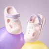 Детские удобные сандалии в стиле Crocs для пляжа, бассейна, игр на свежем воздухе, мягкие слипоны пастельных цветов