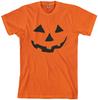 Мужская футболка Threadrock с лицом тыквы на Хэллоуин Jack O Lantern
