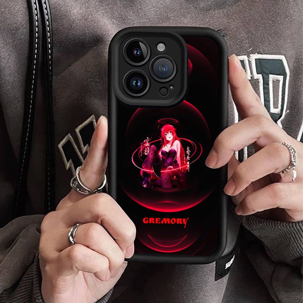 Чехол для телефона R-Rias Gremory High для iPhone 17 16 E 15 14 13 12 11 Pro Max Plus Задняя крышка