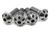 SSK ASB0104TM Machined Aluminum Screen Bolts, Set of 4, Titanium