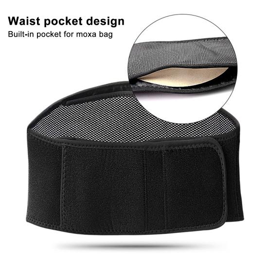 Heating Waist Pad Electric Waist Support Vibration Massage Lower Back Pain Lumbar Spine Cramps Relief USB Lumbar Heating Pad Warm Therapy Waist Belt