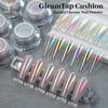 НОВЫЙ YOKEFELLOW Набор пудры для ногтей GleamTap Cushion Aurora Chrome 6 шт. GT111-GT116 Эффект Мерцающей Авроры для Домашнего DIY Салона Маникюра
