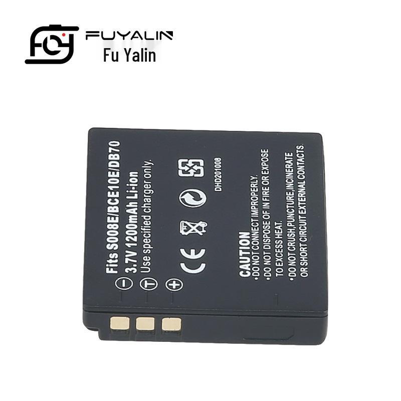 Аккумулятор S008 для Panasonic DMC-FS3/FS5/FS20/FX500/FX520 (Совместимо с BCE10E)
