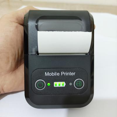 Портативный термопринтер BT 58 мм 2-дюймовый мини-принтер BT Термальный чековый мобильный принтер
