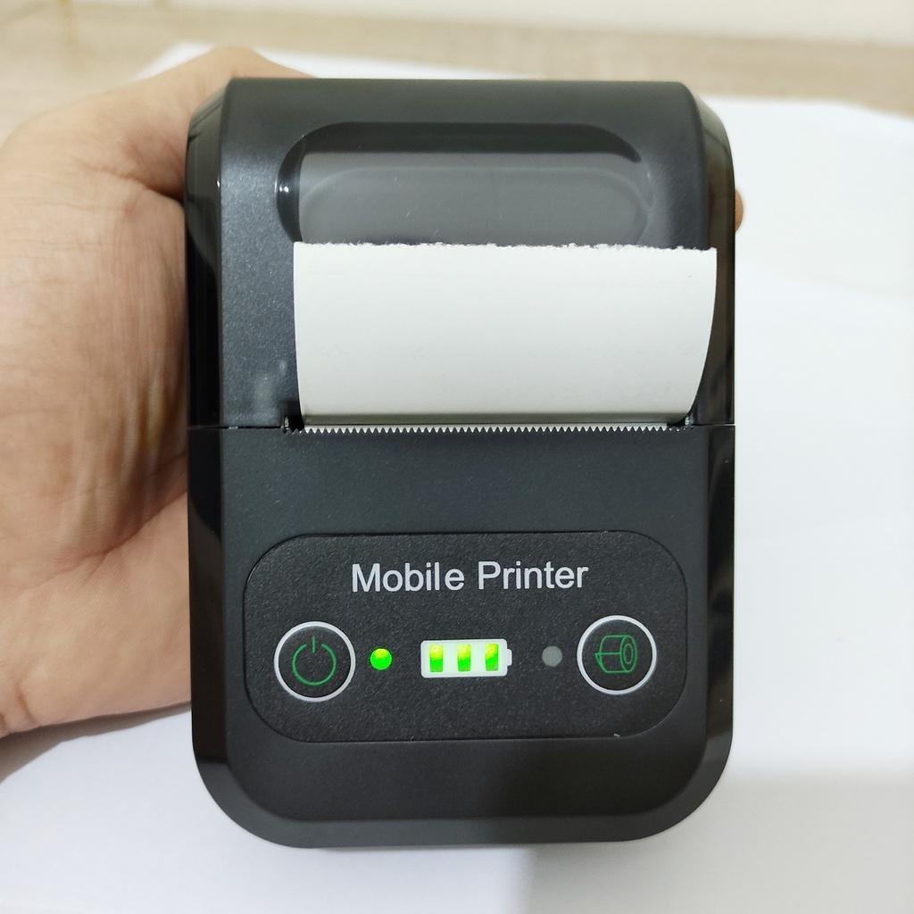 Портативный термопринтер BT 58 мм 2-дюймовый мини-принтер BT Термальный чековый мобильный принтер