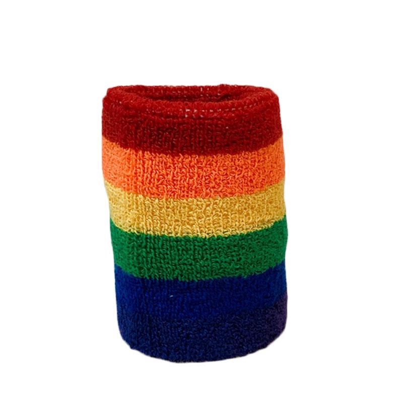 1 шт., полосатый теннисный браслет, спортивный браслет на запястье, баскетбольное полотенце, хлопковая толстовка для бега, фитнеса, защита запястья