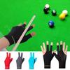 Slip Fitness Gloves Letter Left Hand Gloves Three Finger Billiard Gloves Snooker Billiard Gloves