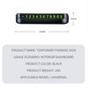 Временная парковочная карточка с номером телефона, ночной светящийся знак для остановки автомобиля, аксессуары для BMW E46 E39 E90 E60 E36 F30 F10 E34 X1