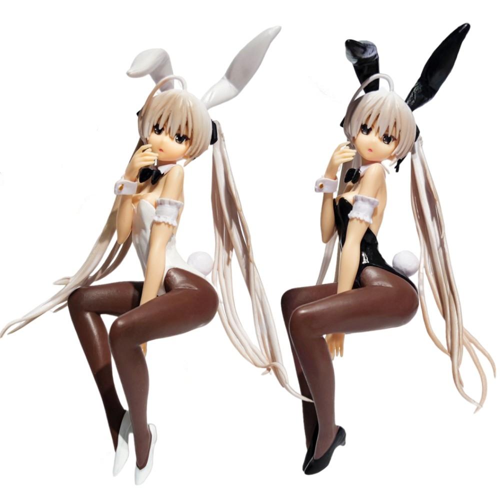 Новая 14см Фигурка Аниме Yosuga no Sora Касугано Сора Сексуальная Девушка-Кролик Модель Декор Корпуса Компьютера Украшения для Автомобиля Игрушка есть коробка