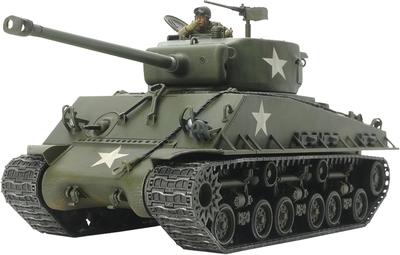 Tamiya 1/48 Серия военных миниатюр №. 95 Американский танк M4A3E Sherman Easy Eight Пластиковая модель 32595