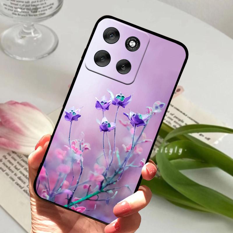 Ударопрочный чехол для Motorola Moto G86 Power G 86 Роскошный мягкий ТПУ Силиконовый чехол для телефона для Moto G86Power MotoG86 Funda Coque