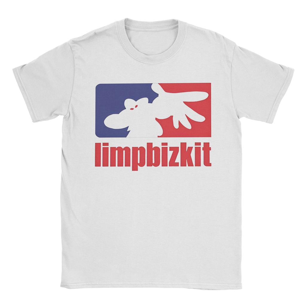 Music Rock Limp Bizkit Rap Unisex Unisex T Shirts Cool Tee Shirt Short Sleeve Crew Neck Tshirts Cotton Unique Clothes