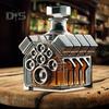 Бутылка виски с двигателями V8 Креативное украшение для винного графина Персонализированная бутылка виски Украшение для домашнего бара