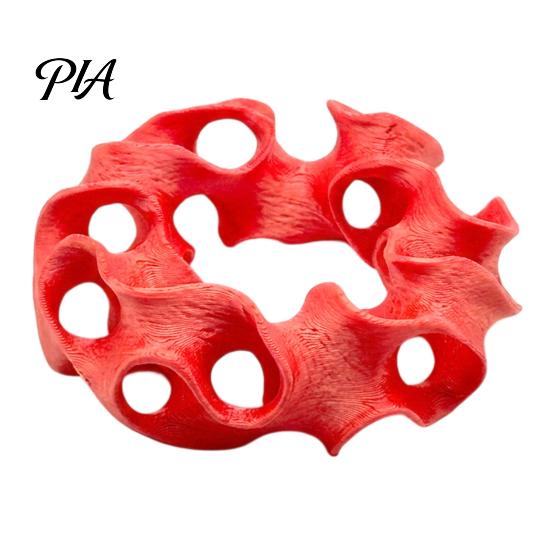 Fish Tank Decorative Ornaments 3D Printed Aquarium Hideout Cave, Wavy Hollow Ring Shrimp Shelter, Safe Shelter for Breeding Hiding Hole Decor,