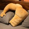 Plush Arm Pillow Hunky Chest Partner Pillow Creative Boyfriend Pillow  Home Decor