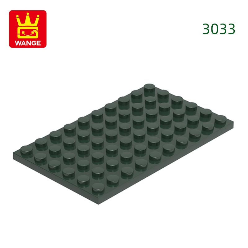 12 шт./лот 3033 6x10 Базовая пластина Строительные кубики Детали Moc Совместимы с featuring Blocks Сделай сам Детские конструкторы Игрушки Идея для подарка Коробка