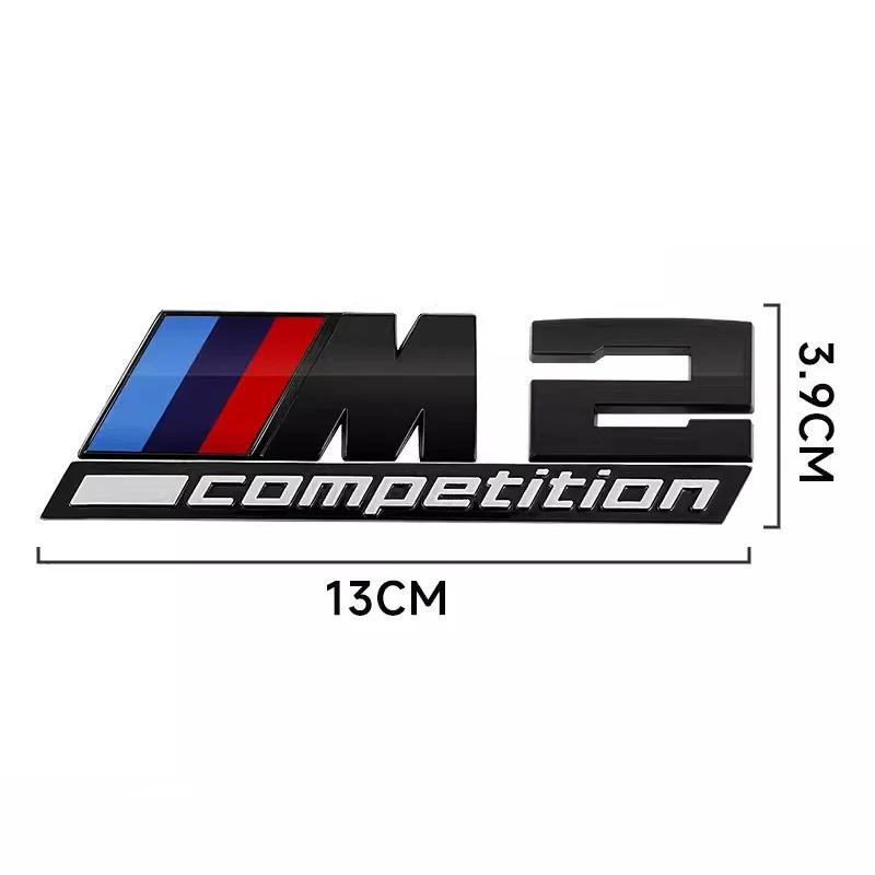 For BMW M3 M4 F07 F34 F30 F20 F10 E60 E46 E53 G01 G02 G05 3D Car Decorative accessories M Badge Emblem Decoration Accessories AS5