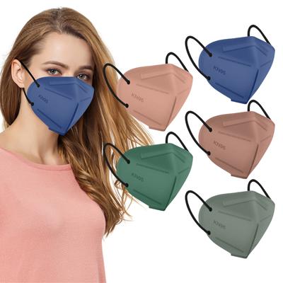 Маска для лица 50 шт. в упаковке, маски 5-слойная дышащая маска с эластичной ушной петлей, одноразовый респиратор против