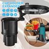 Car Mounted Cup Holder 360 Degree Rotate Car Cup Holder Expander Adapter Base Tray Beverage Bracket Coffee Car Cup Holder