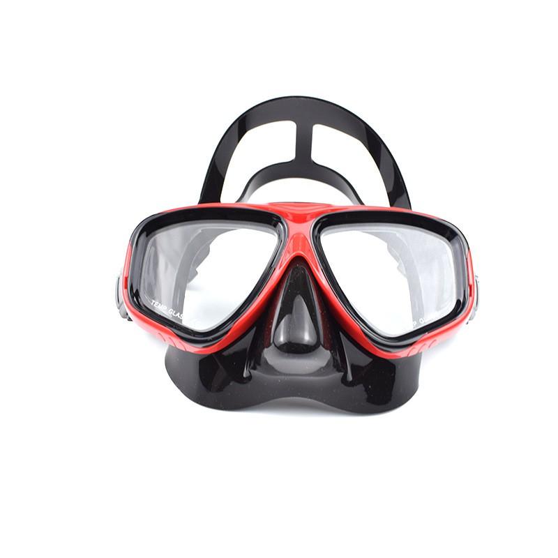 Youth HD Silicone Diving Mask Waterproof Anti-fog Swimming Goggles Water Sports