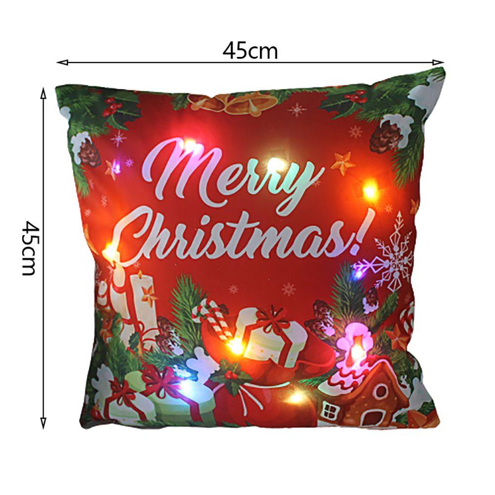 Home Decor For Home Living Room Throw Pillow Cover Pillow Case Cushion Cover Christmas Decoration