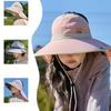 Солнечная шляпа с широкими полями, женская, закрывающая лицо, женская летняя, с защитой от УФ-лучей, новая шаль, закрывающая лицо, шляпа рыбака, шляпа для защиты от солнца