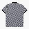 MunSingwear Men S Wave Pattern Short Sleeve Polo Shirt Black mr221ptS43