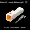 JWPF-VSLE-S Automotive Waterproof Cable Connector 2 3 4 6 8 pin Male Female Terminal Plug