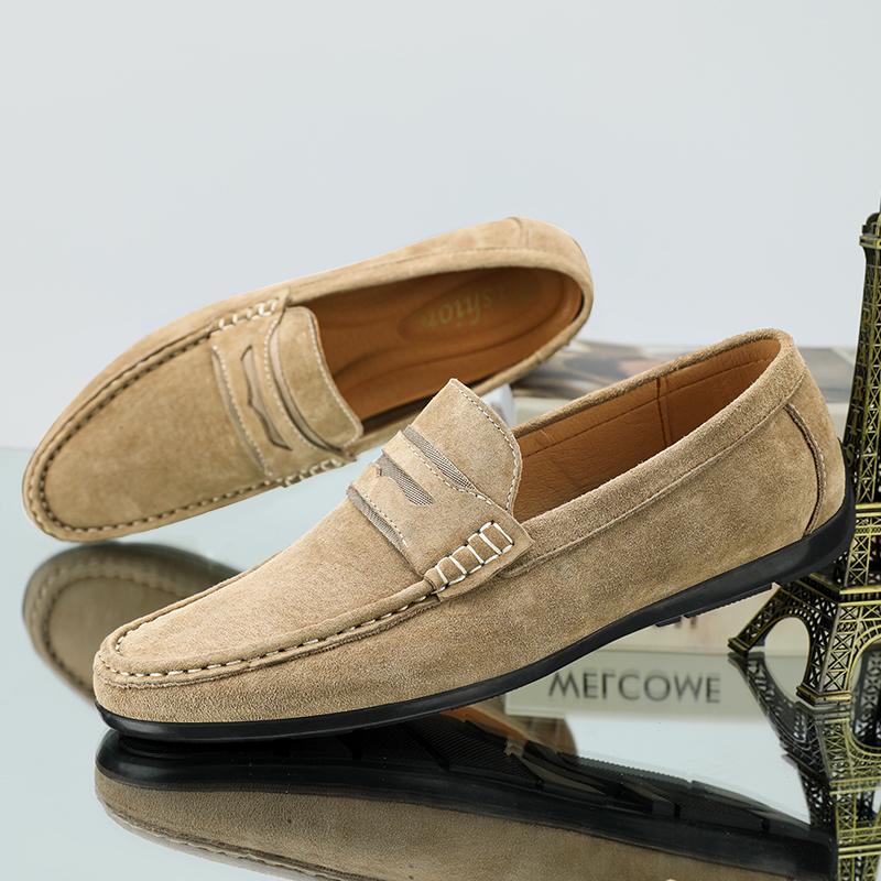Модные повседневные туфли из кожи без застежек, роскошные брендовые мужские мокасины, удобные мокасины, итальянские дизайнеры, мужская обувь для ходьбы, обувь для вождения