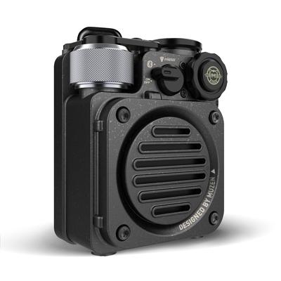 MUZEN Wild Mini 2-го поколения Bluetooth Военный Полностью металлический с Идеальный для улицы и путешествий Динамик, Водонепроницаемый, IPX5, Компактный, Портативный, Type-C