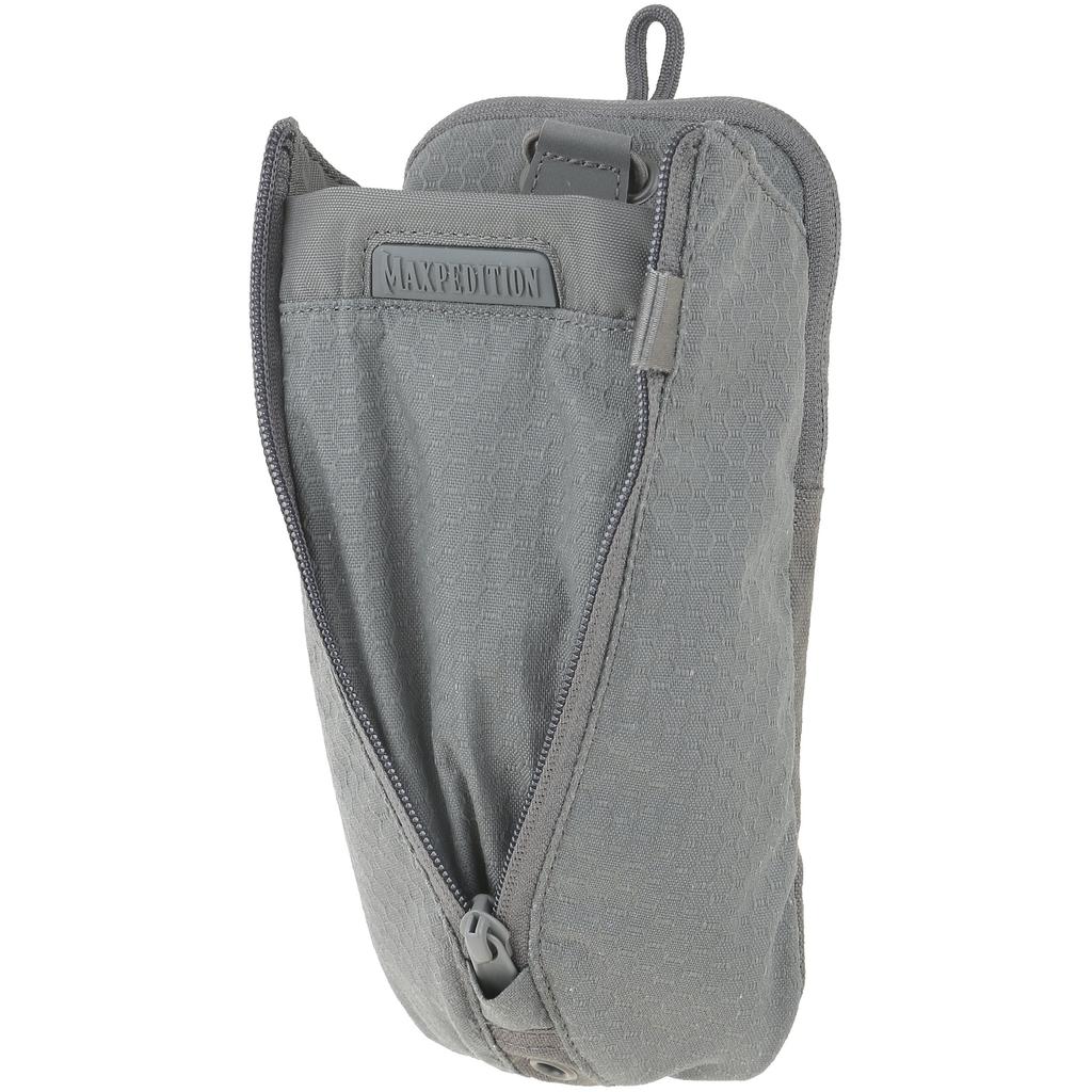 Maxpedition XBP Expandable Bottle Pouch (Black) 3.5 x 3.5 x 9 inches.