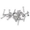 200pcs M3 Stainless Steel SS304 SelfTapping Screws Pan Flat Truss Head