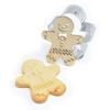 Wooden Cookie Cutter and Embosser Kit - SCRAPCOOKING - Ginger Shape (gingerbread Man)