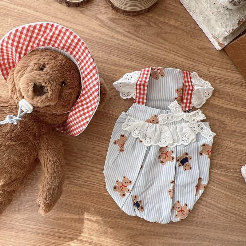 Летняя тонкая юбка для питомцев в виде тыквы Тедди Байкер Йоркширский гранатовый кот щенок одежда для собак