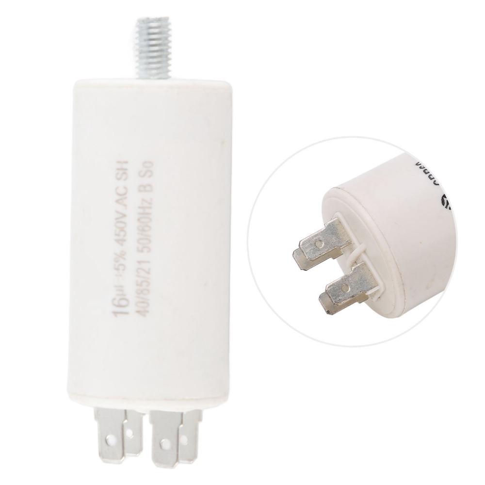 450V AC CBB60 Run Capacitor 16uf AC Motor Capacitor Long Life Motor Capacitor  Home Appliances