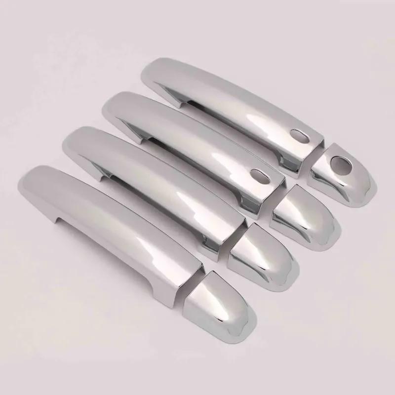 Car Decoration Door Handle Cover For Suzuki Swift 2005-2017 Glossy Black Carbon Fiber Car Trim Sticker Styling Accessories