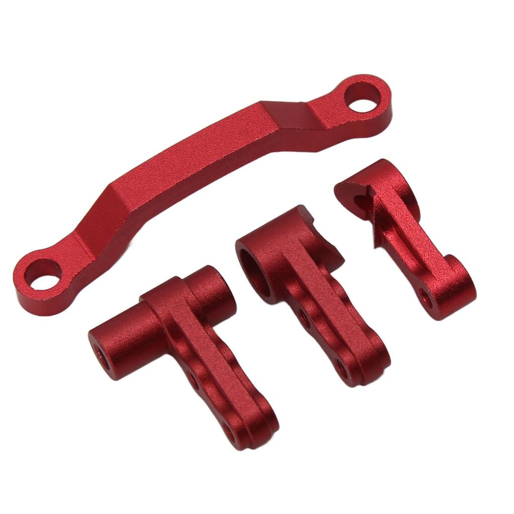 Aluminum Alloy Steering Group Kit RC Car Upgrades Parts for REMO 116 SMAX 1621 1625 1631 1635 1651