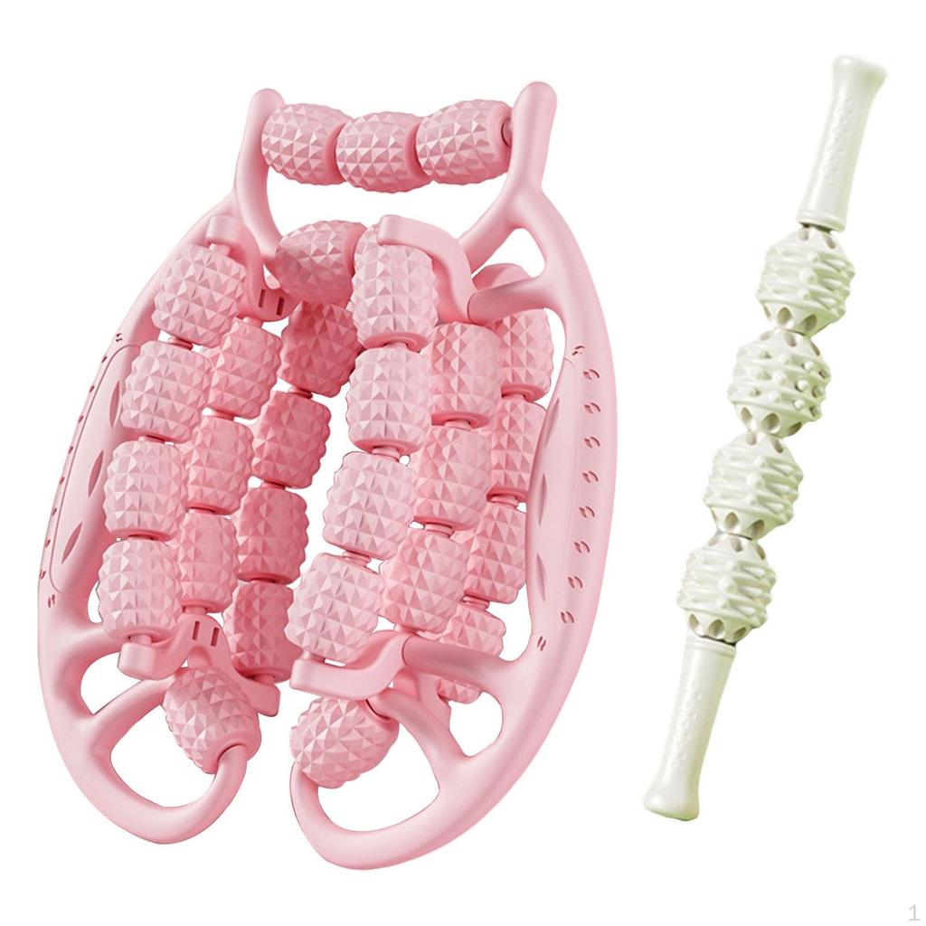 29 Wheel Fascia Muscle Roller Degree Press Points Sturdy Leg Massager for Calf