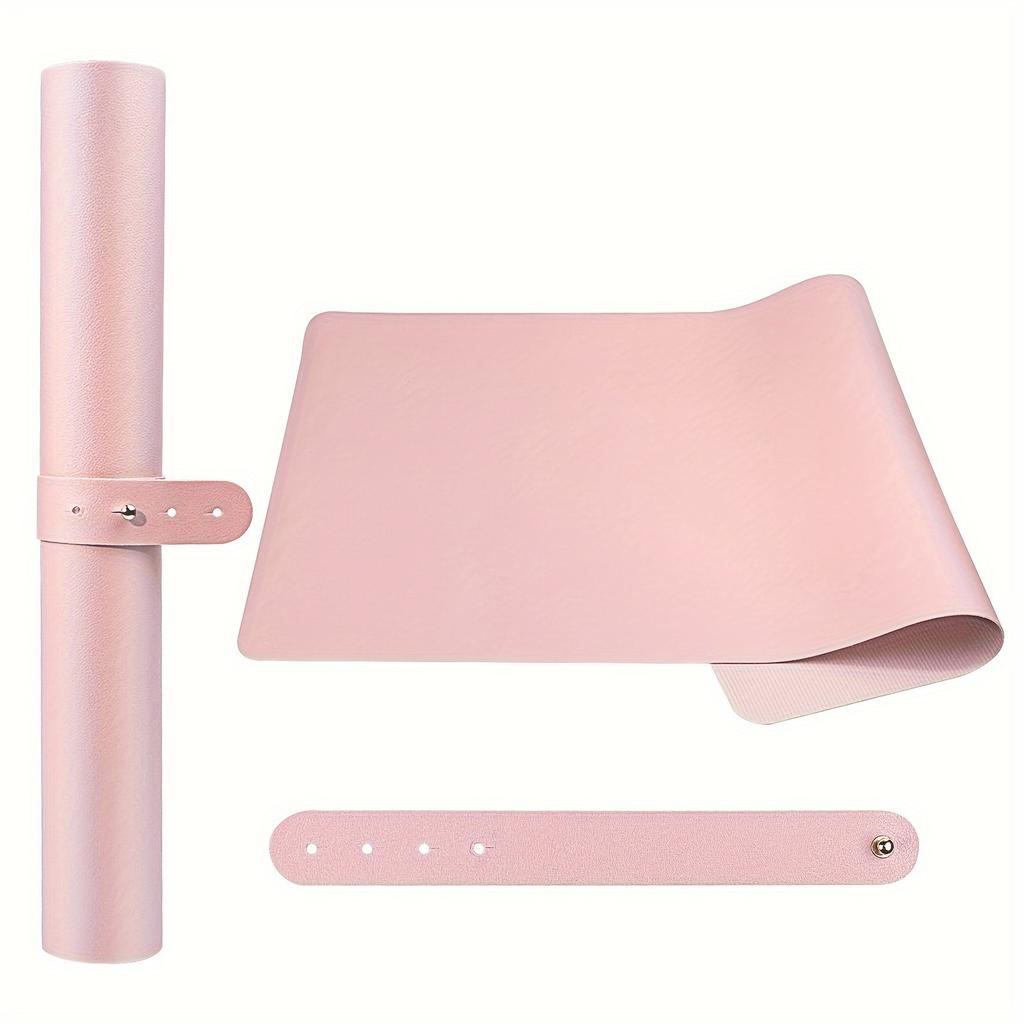 Коврик для стола для дизайна ногтей, складная подставка для рук, подлокотник, водонепроницаемый, устойчивый к царапинам и грязи, кожаный коврик для студии