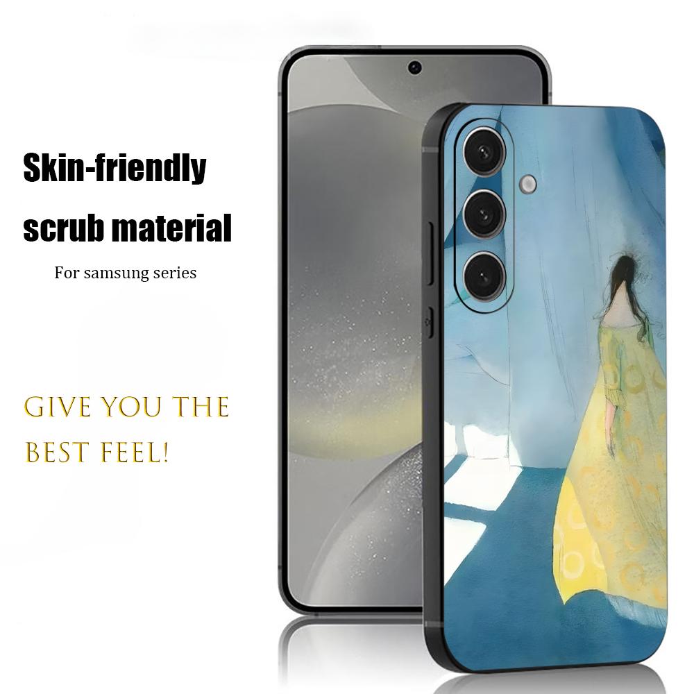 Lizbeth Zwerger Art Draw Phone Case For Samsung Galaxy S26 S25 S24 S23 S22 S21 Plus Ultra Note20 Soft Black