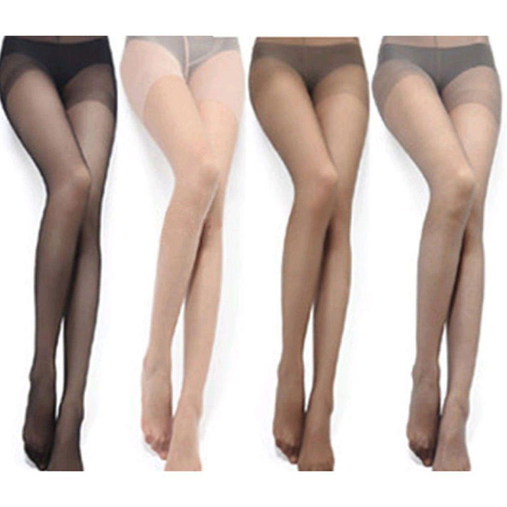 Thin Women Sheer Tights Stocking Panties Pantyhose 4 Colors Long Stockings Nylon Sheer Stockings