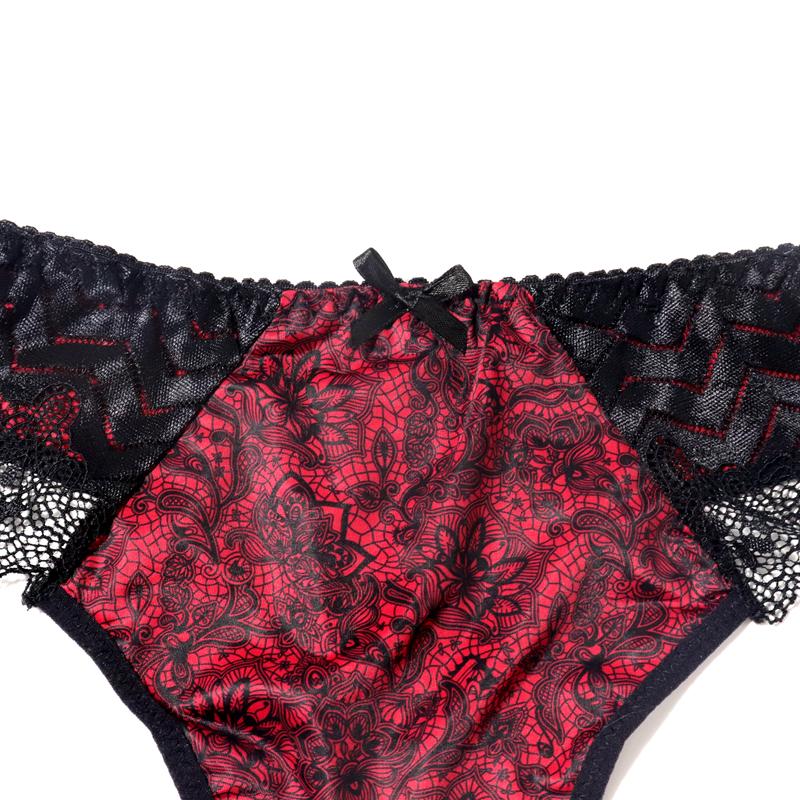 Female Low-rise Sexy Intimates Thong Ultra-thin Breath Underwear for Women Large Size Lace String L XL 2XL 3XL 4XL 5XL