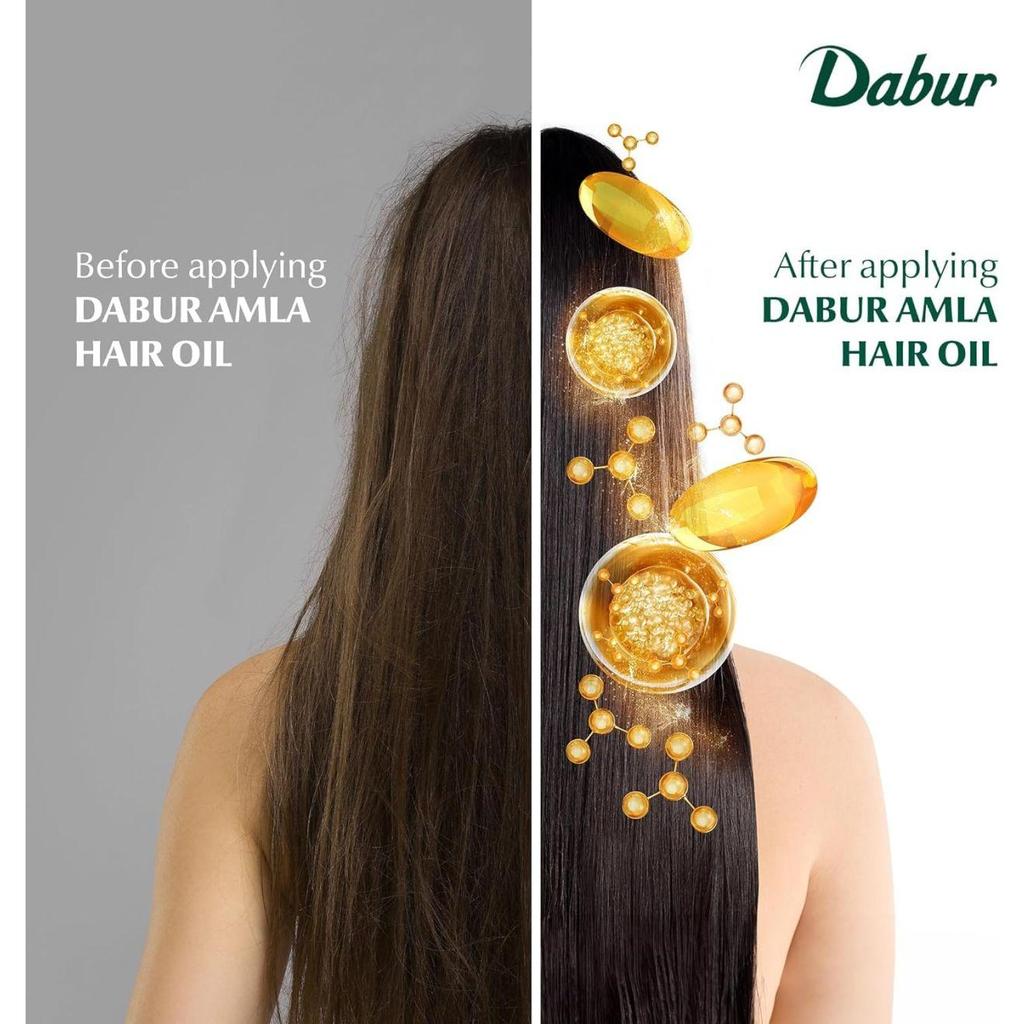 Dabur Масло для волос Амла (Делает ваши волосы длинными, сильными и гладкими)