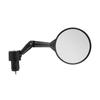  Зеркало заднего вида HD Стеклянное зеркало заднего вида с широким углом обзора Регулируемое безопасное езда на велосипеде заднего вида M