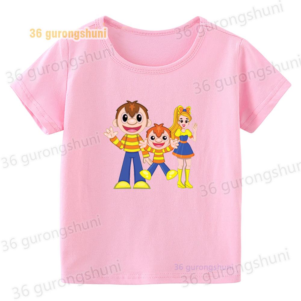 Cartoon Bely y Beto Tshirt Girl pink T Shirt summer Tops tee Kids Clothes T Shirts Girls T-shirts children Short Sleeve
