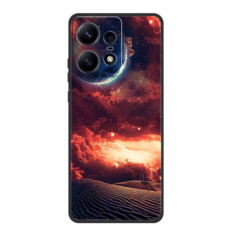 Для чехла Moto Edge 50 Pro Животные Мягкий силиконовый ТПУ Чехлы для телефона Задняя крышка Для Motorola Edge 50 Pro 5G Защитник Волк Крутой funda